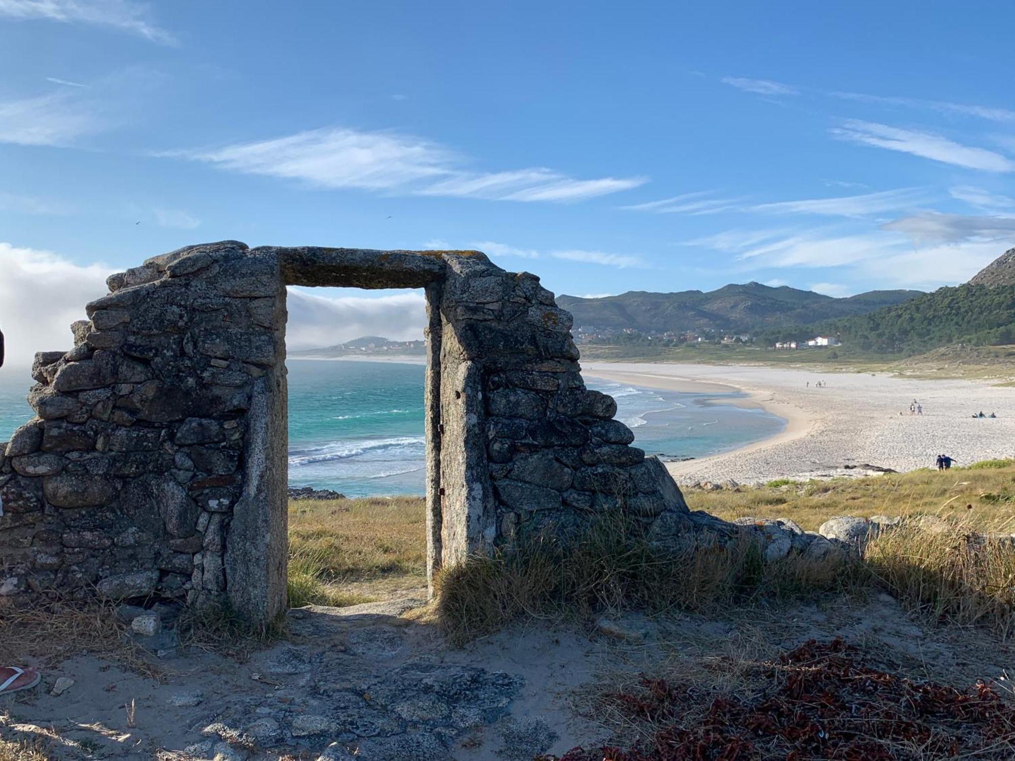 Apartamento Playa De Carnota Eksteriør billede